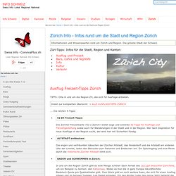 Zurich info - tips about Zurich