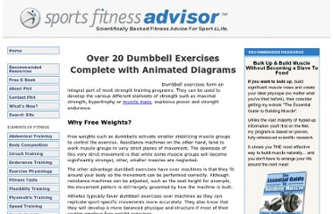 Dumbell Weight Lifting Program