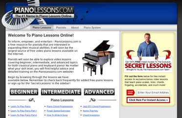 آموزش آنلاین پیانو بصورت فیلم