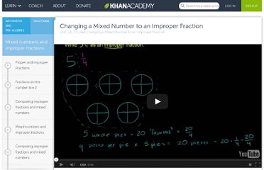 Input (mixed number or fraction): Display Result As:. This calculator takes a  whole number, mixed number, or fraction entered as the following examples.