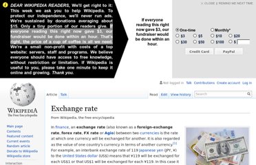 exchange rate wiki analysis