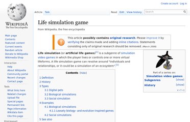 quotations life game encyclopedia