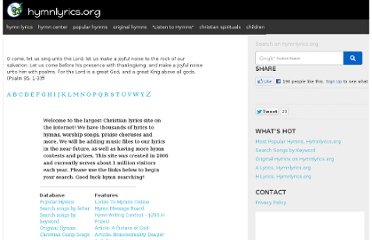 free christian lyrics online