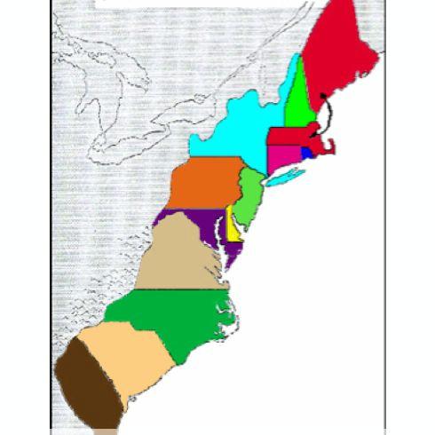 13 Colonies Matching Game - crewgett