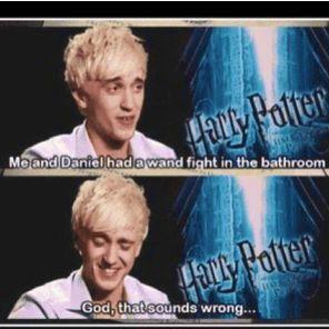 Perfect drarry moment | Pearltrees