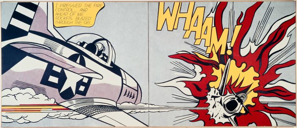 Whaam Roy Lichtenstein 1963 | Pearltrees