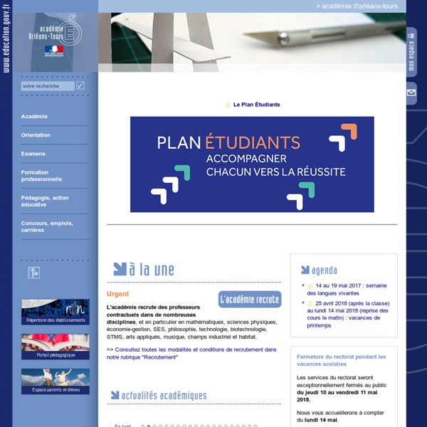 Académie d'Orléans-Tours (DSDEN 18-28-36-37-41-45) | Pearltrees