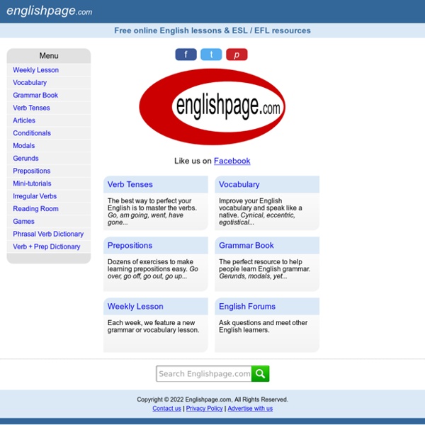 Advanced English lessons | Pearltrees