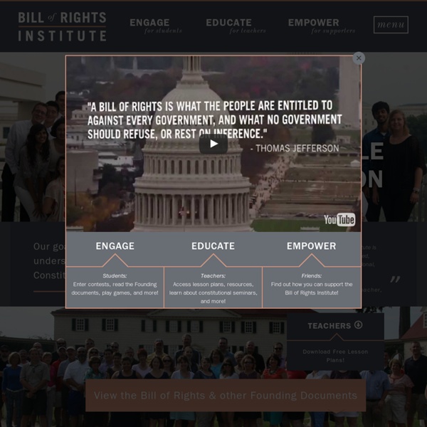 Bill of rights institute pearltrees