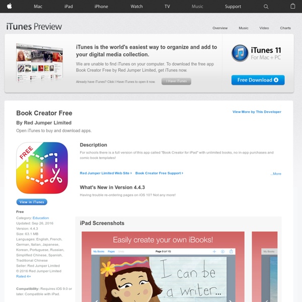 Book Creator Free | Pearltrees