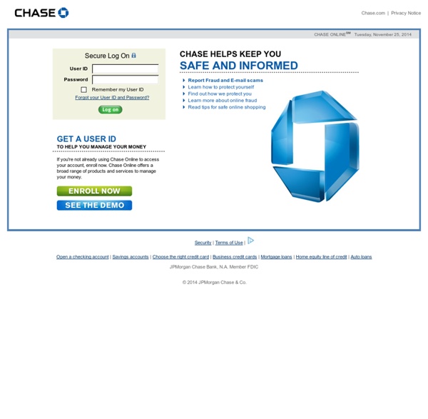 Chase Online Logon