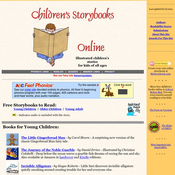 Children's Storybooks Online - Stories for Kids of All Ages | Pearltrees