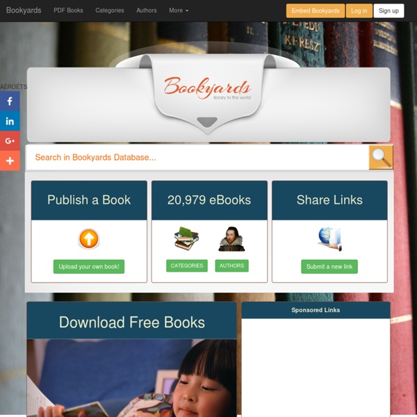 Bookyards.com » The Library To The World - eBooks | Pearltrees