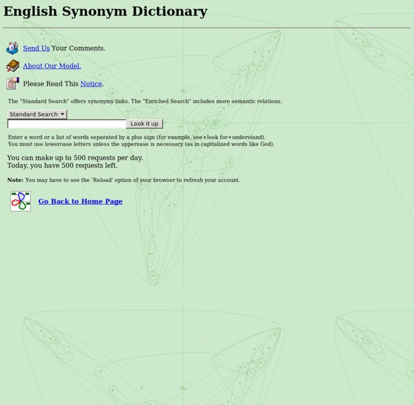  let me know synonym 