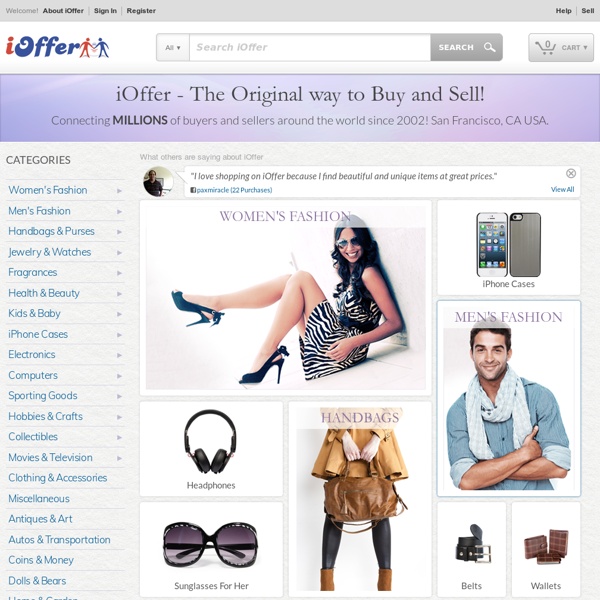 iOffer: A Place to Buy, Sell & Trade | Pearltrees