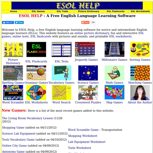 English language learning software pearltrees