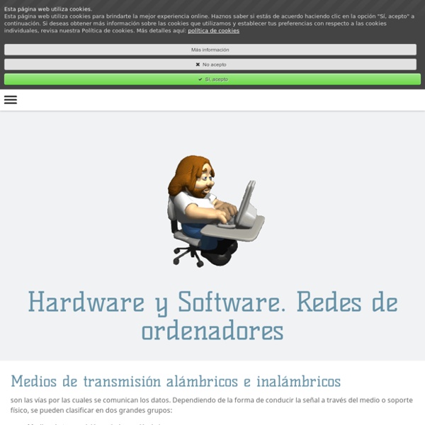 Medios de transmisión alámbricos e inalámbricos - ticwebside | Pearltrees