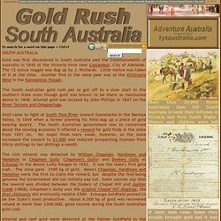 Goldrush Australia | Pearltrees