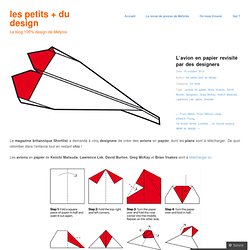 Pliage - Origami Avion | Pearltrees