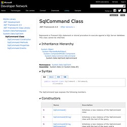 SqlCommand sqlDataReader sqlDataAdapter | Pearltrees