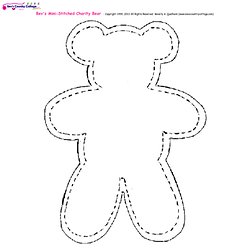 Teddy bear pattern - Bev's Country Cottage Website